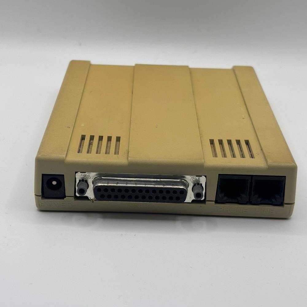 Multi-Tech MultiModem ZDX 28.8Kbps External Data Fax Modem MT2834ZDX Vintage - Picture 3 of 7